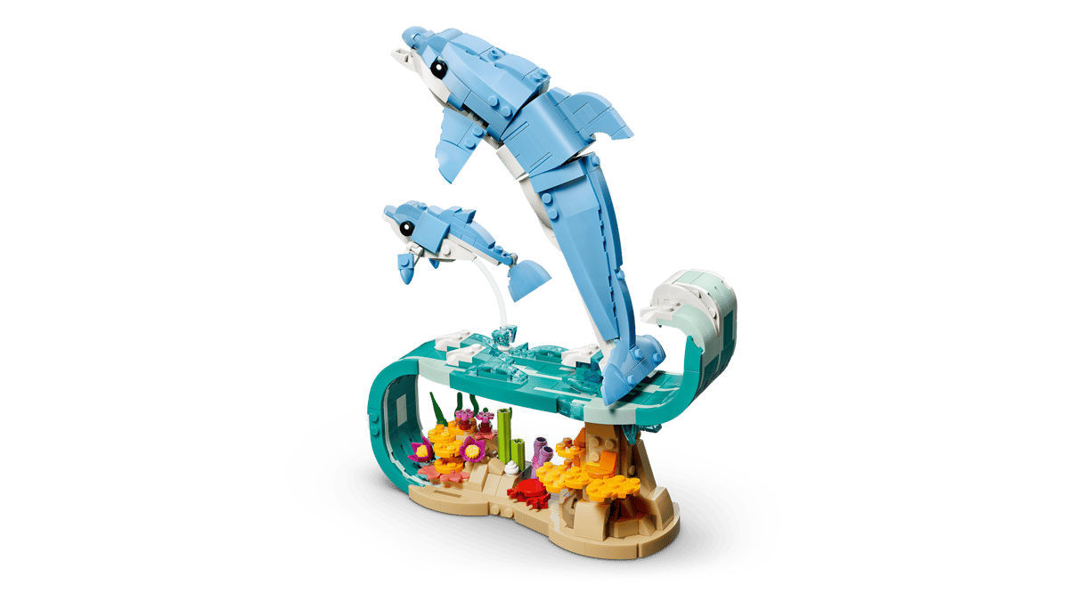 Lego Creator 3 in 1 Beautiful Dolphins 31385