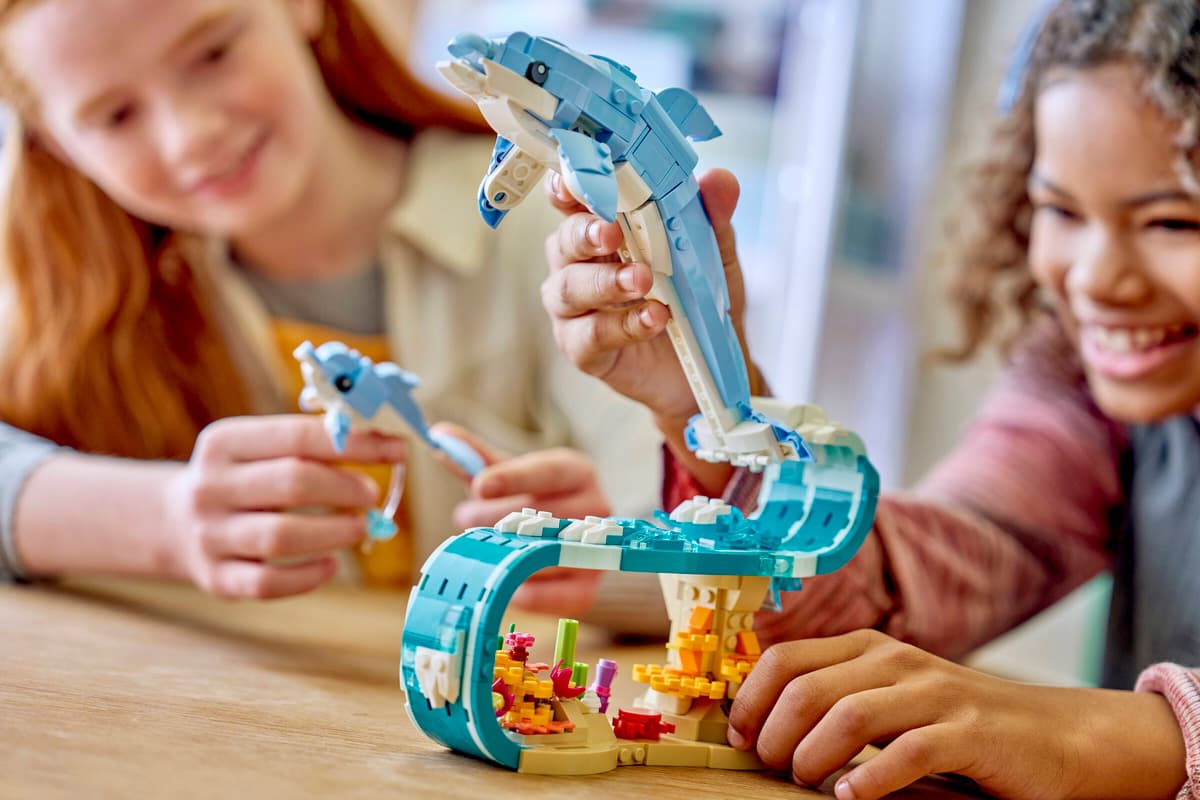 Lego Creator 3 in 1 Beautiful Dolphins 31385