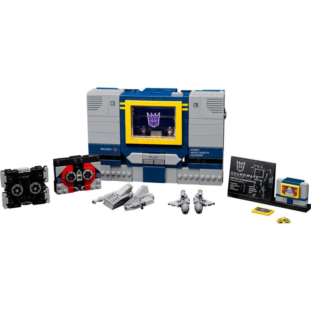 Lego Icons Transformers: Soundwave (10358)