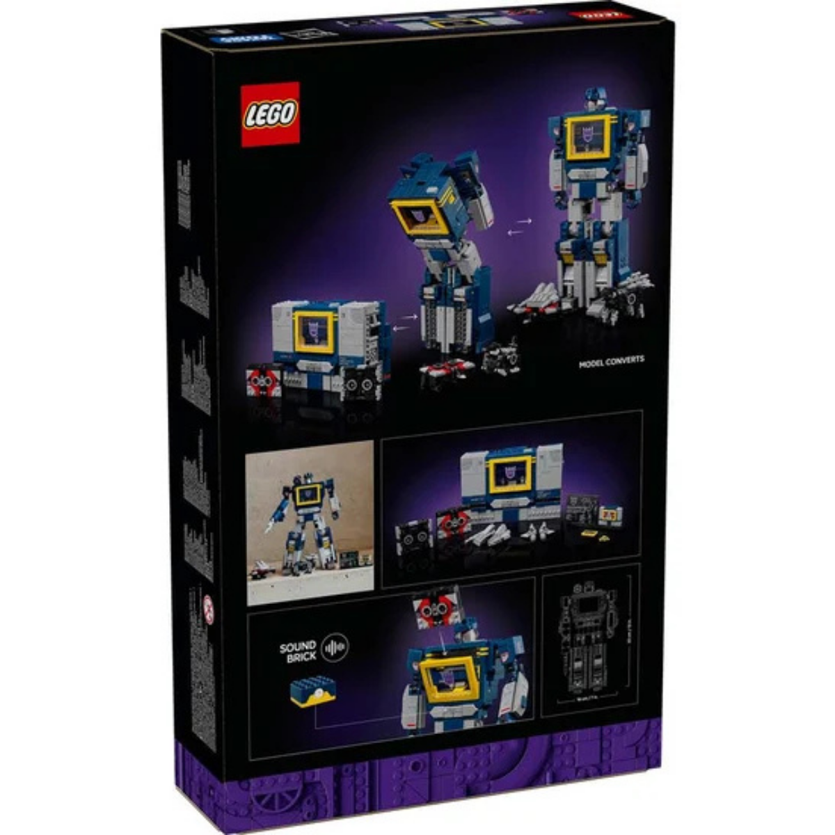 Lego Icons Transformers: Soundwave (10358)