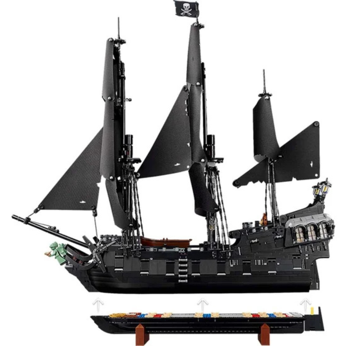 Lego Icons Captain Jack Sparrow's Pirate Ship (10365)
