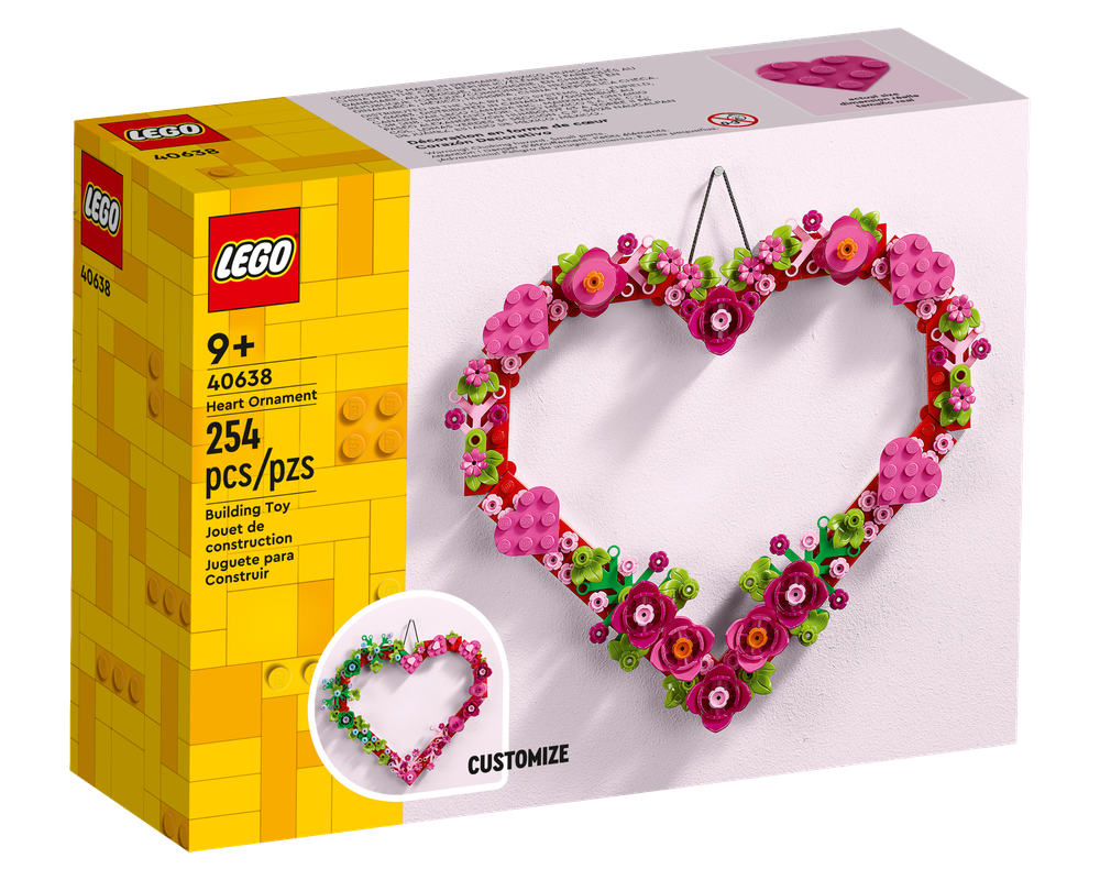 Lego 40638 Heart Ornament
