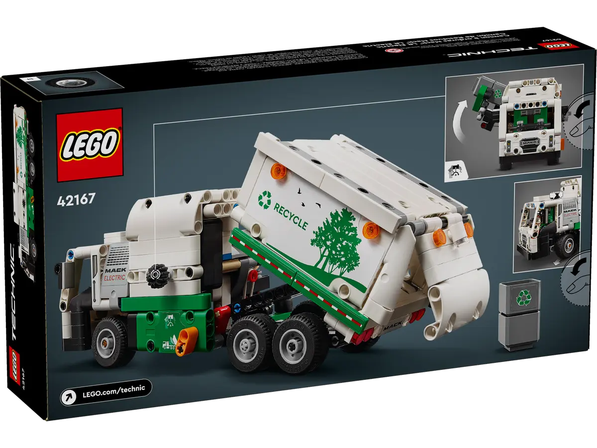 Lego 42167 Mack LR Electric Garbage Truck