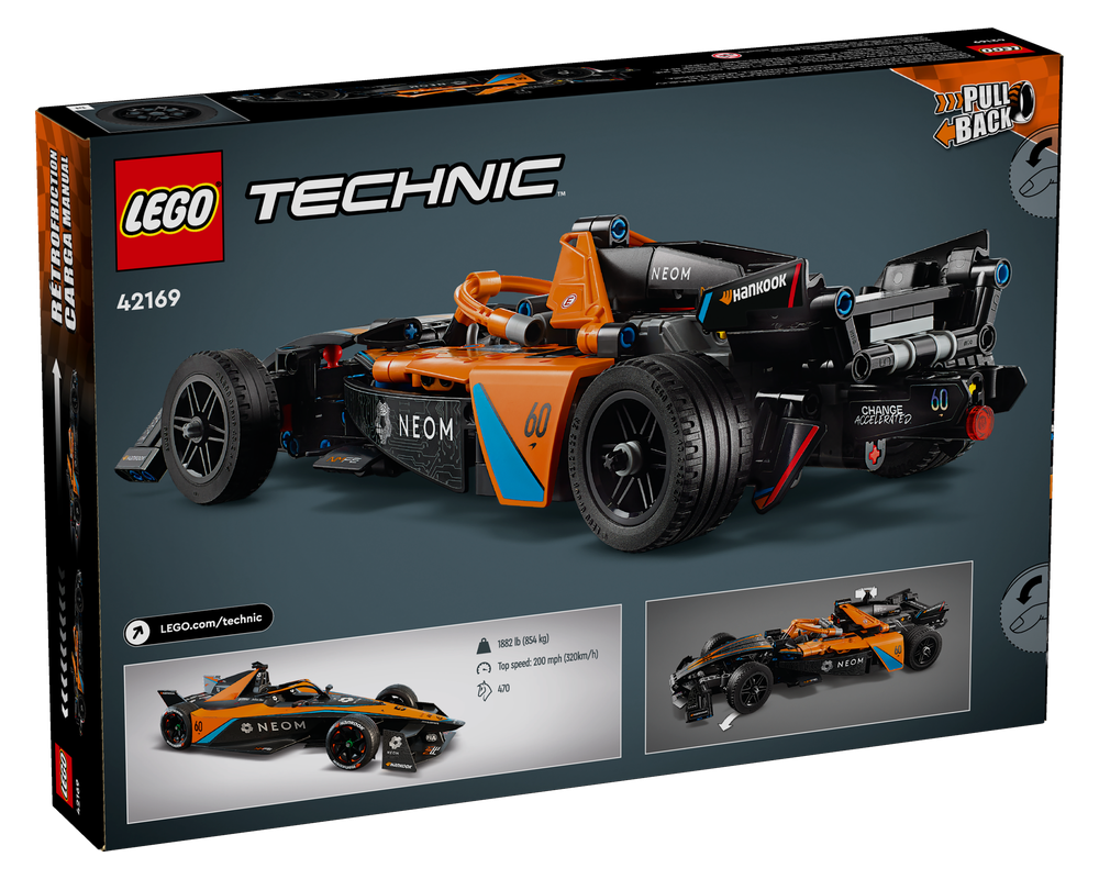 Lego 42169 NEOM McLaren Formula E Race Car
