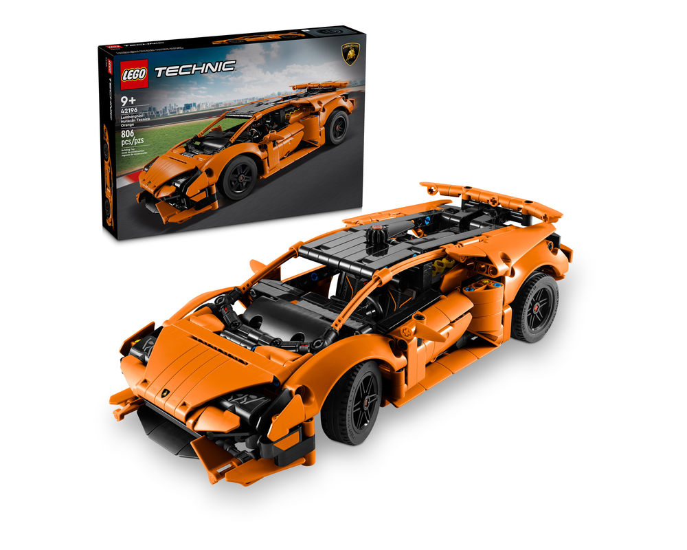 Lego 42196 Lamborghini Huracán Tecnica Orange