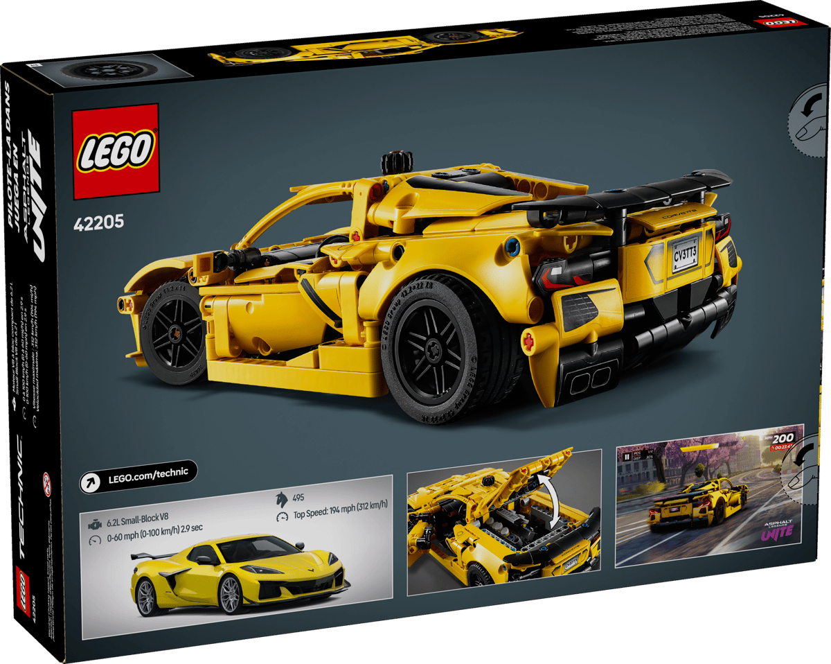 Lego 42205 Chevrolet Corvette Stingray