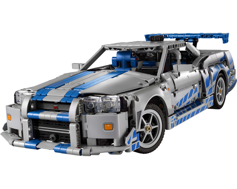 Lego 42210 2 Fast 2 Furious Nissan Skyline GT-R (R34) Car