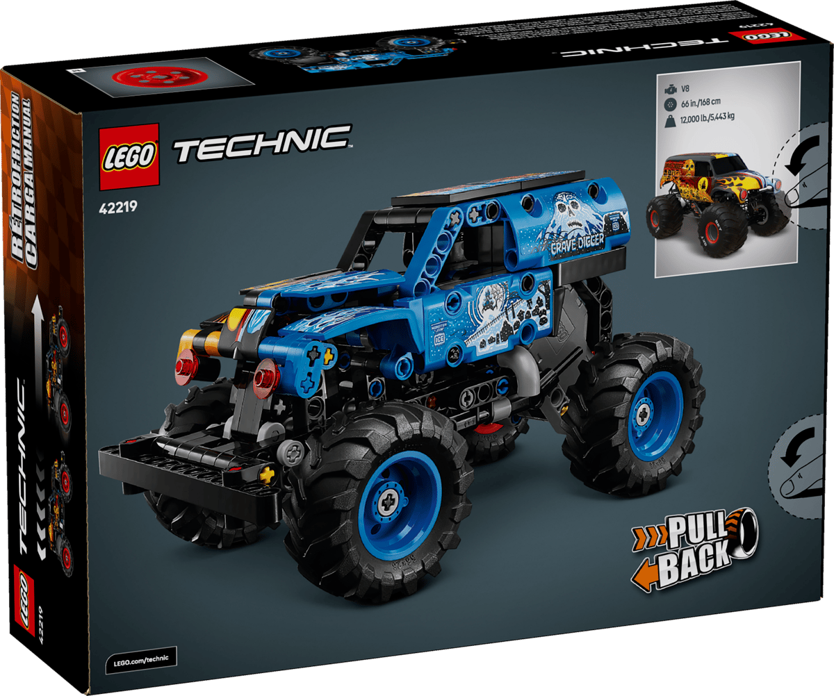 Lego Technic Monster Jam™ Grave Digger™ Fire and Ice 42219