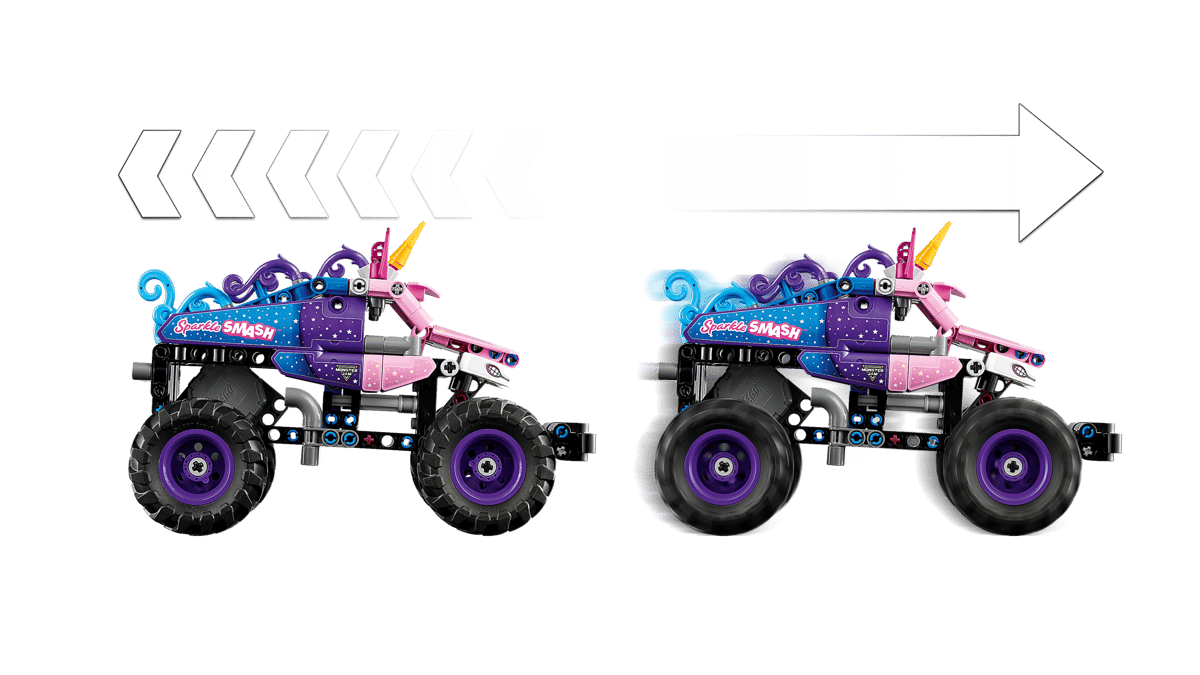 Lego Technic Monster Jam™ Sparkle Smash™ Pull-Back 42220