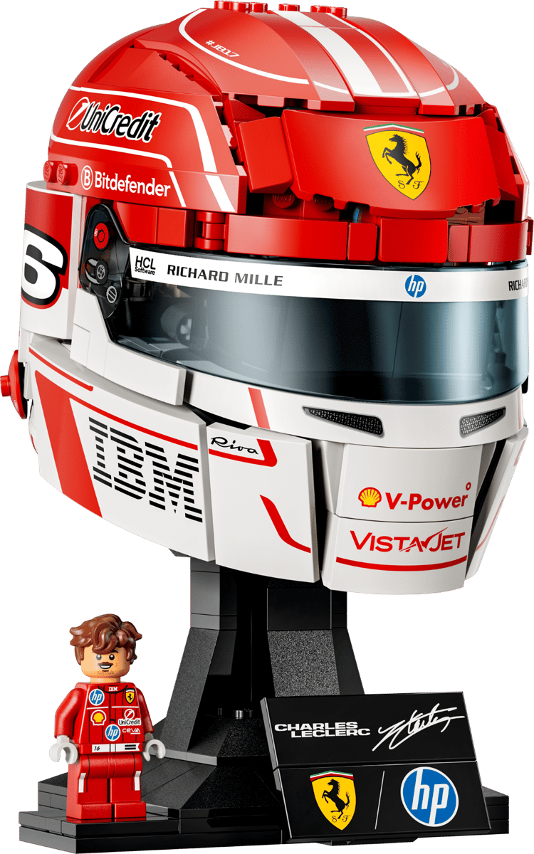 Lego Editions Scuderia Ferrari HP Charles Leclerc Helmet 43014 Pre-Order