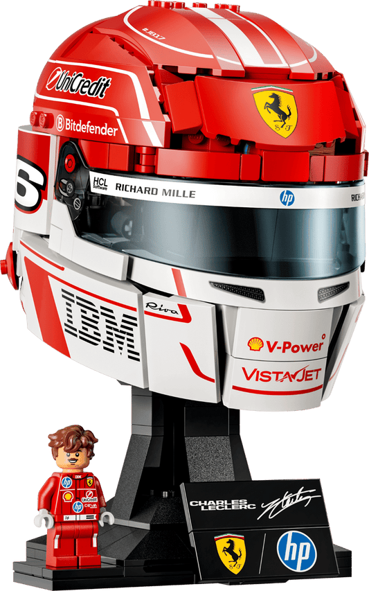 Lego Editions Scuderia Ferrari HP Charles Leclerc Helmet 43014 Pre-Order