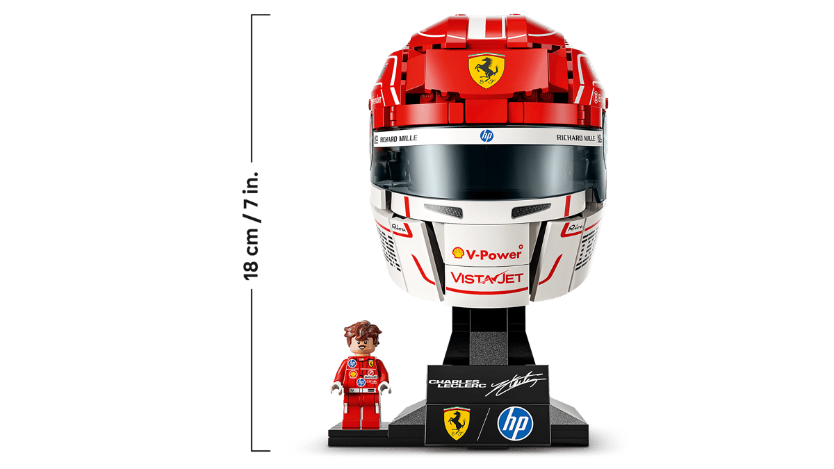 Lego Editions Scuderia Ferrari HP Charles Leclerc Helmet 43014 Pre-Order