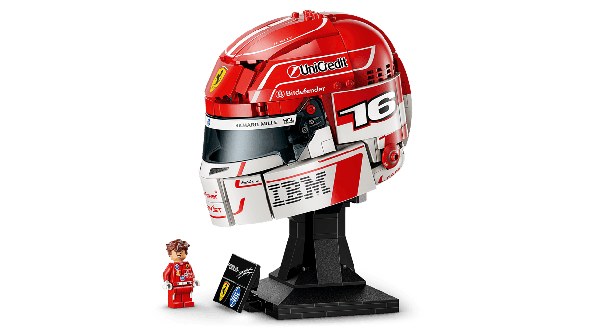 Lego Editions Scuderia Ferrari HP Charles Leclerc Helmet 43014 Pre-Order