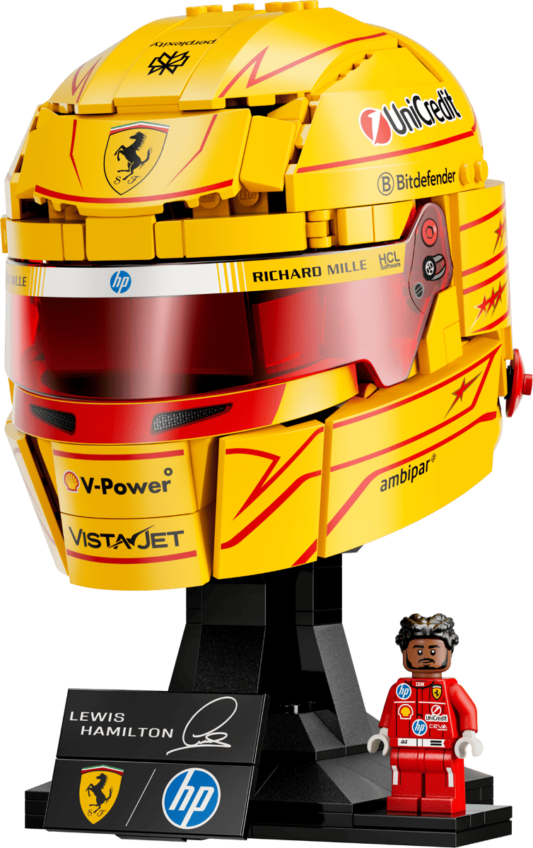 Lego Editions Scuderia Ferrari HP Lewis Hamilton Helmet 43022 Pre-Order