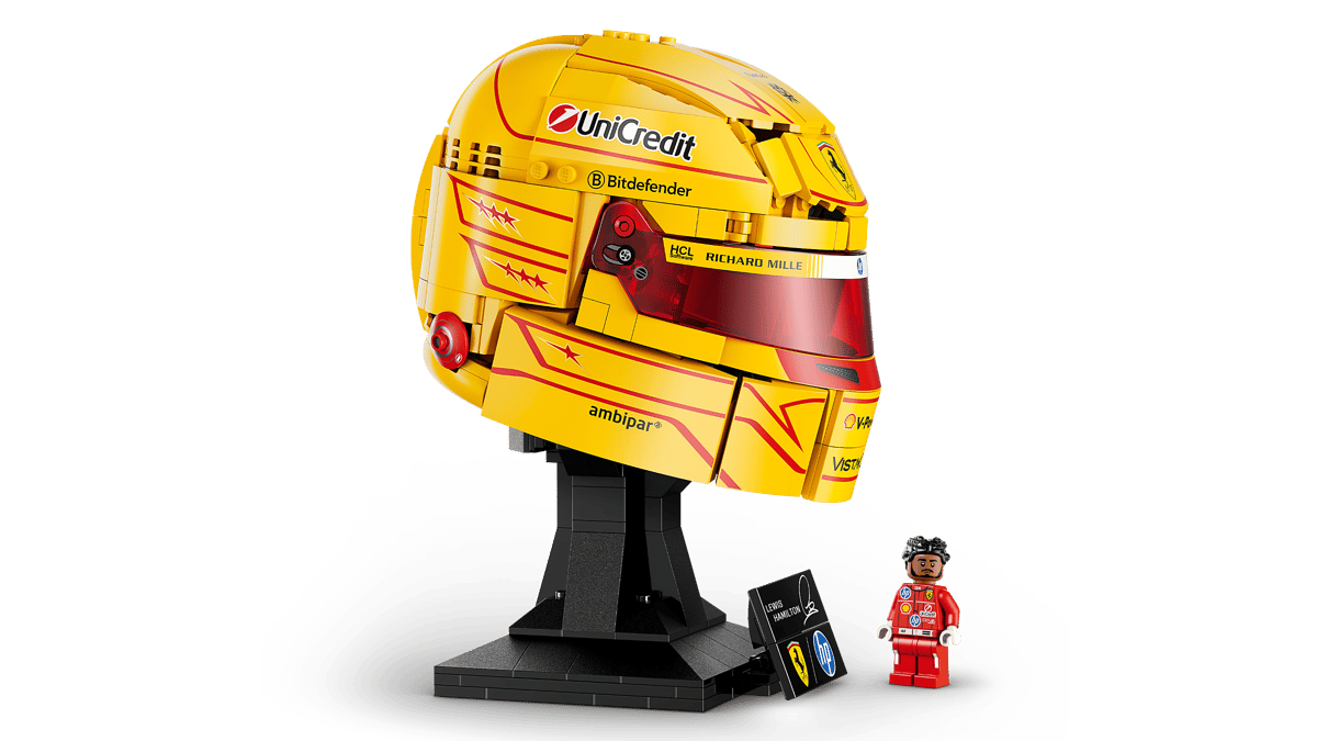 Lego Editions Scuderia Ferrari HP Lewis Hamilton Helmet 43022 Pre-Order