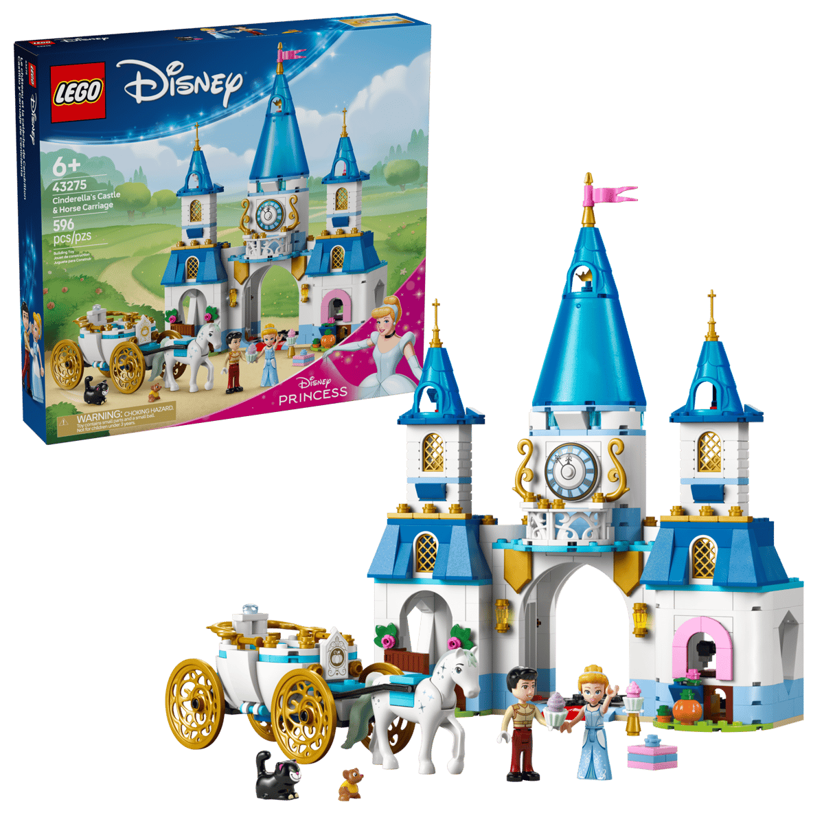 Lego 43275 Cinderella's Castle & Horse Carriage