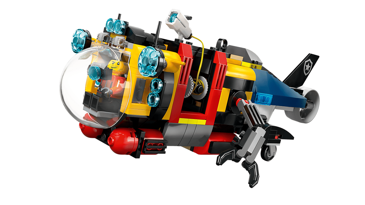 Lego 60462 Helicopter, Fire Truck & Submarine Remix
