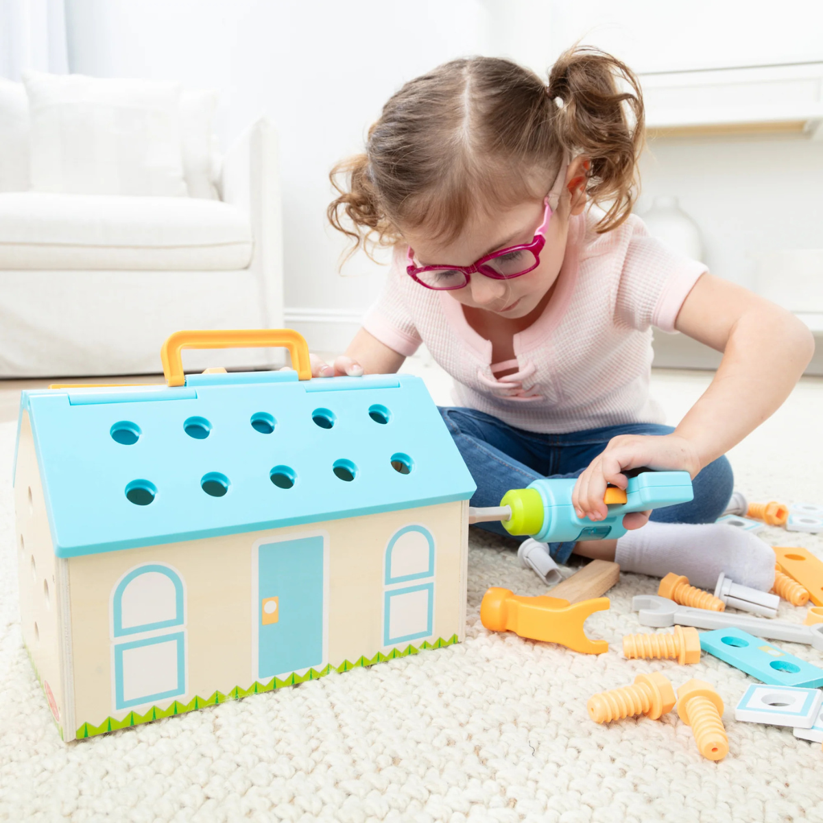 Melissa & Doug Build A House Toolbox Play Set (6076873)