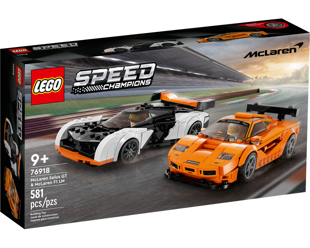 Lego 76918 McLaren Solus GT & McLaren F1 LM