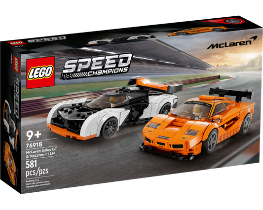 Lego 76918 McLaren Solus GT & McLaren F1 LM