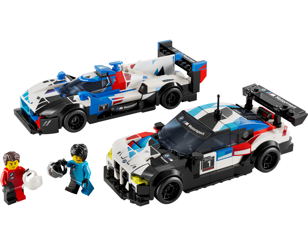 Lego 76922 BMW M4 GT3 & BMW M Hybrid V8 Race Cars