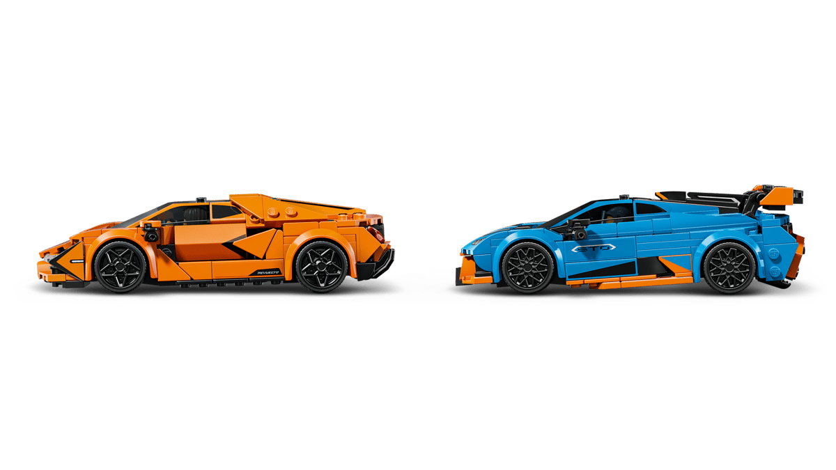 Lego 77238 Lamborghini Revuelto & Huracán STO