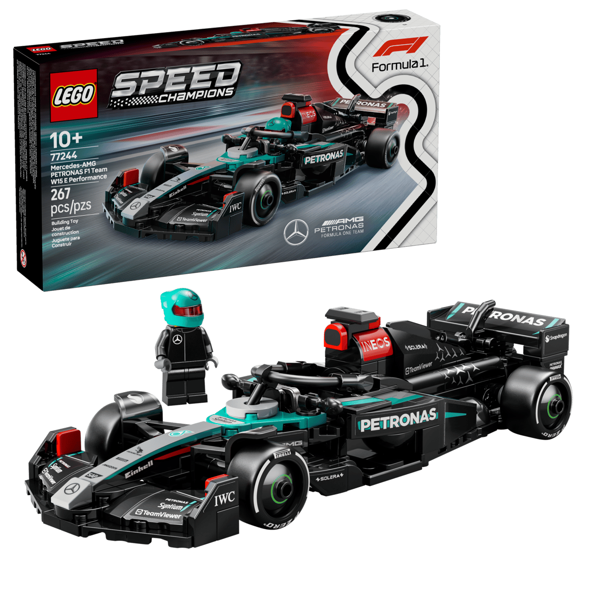 Lego Speed Champions Mercedes-AMG F1® W15 Race Car 77244