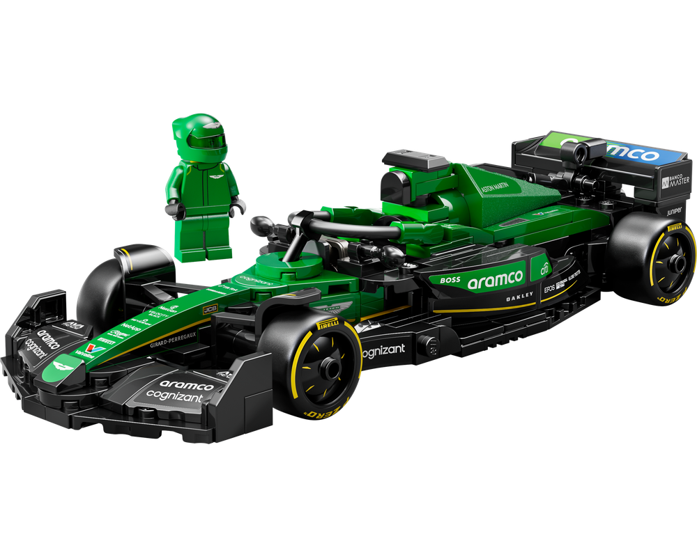 Lego 77245 Aston Martin Aramco F1 AMR24 Race Car