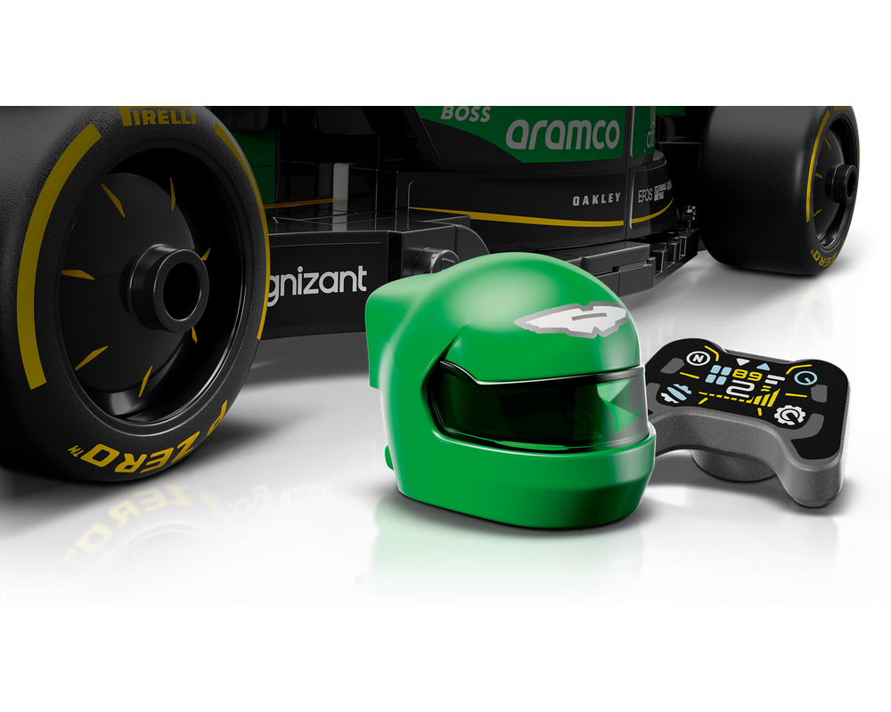 Lego 77245 Aston Martin Aramco F1 AMR24 Race Car