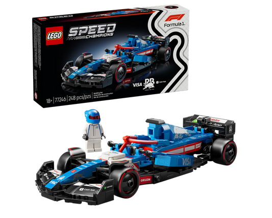 Lego 77246 Visa Cash App RB VCARB 01 F1 Race Car