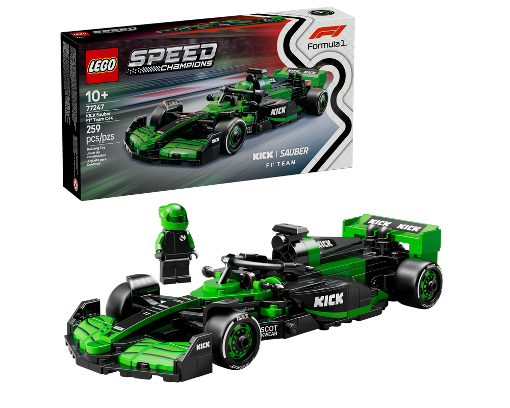 Lego 77247 KICK Sauber F1 Team C44 Race Car