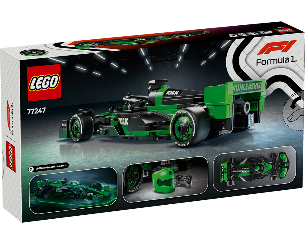 Lego 77247 KICK Sauber F1 Team C44 Race Car