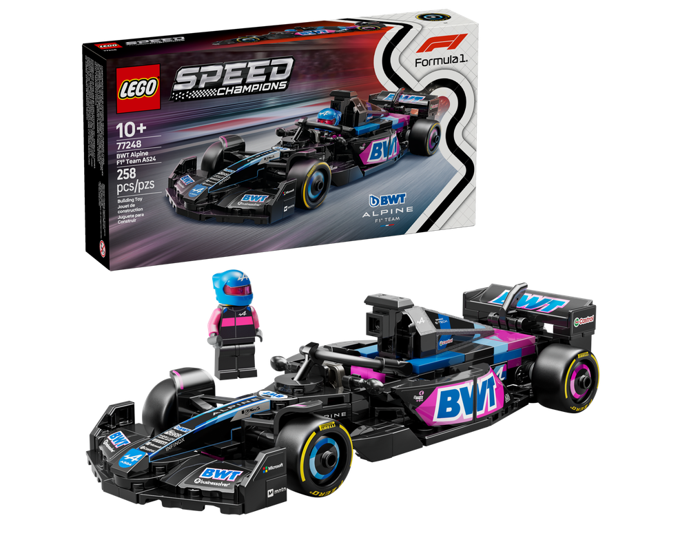 Lego 77248 BWT Alpine F1 Team A524 Race Car