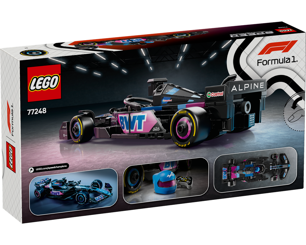 Lego 77248 BWT Alpine F1 Team A524 Race Car