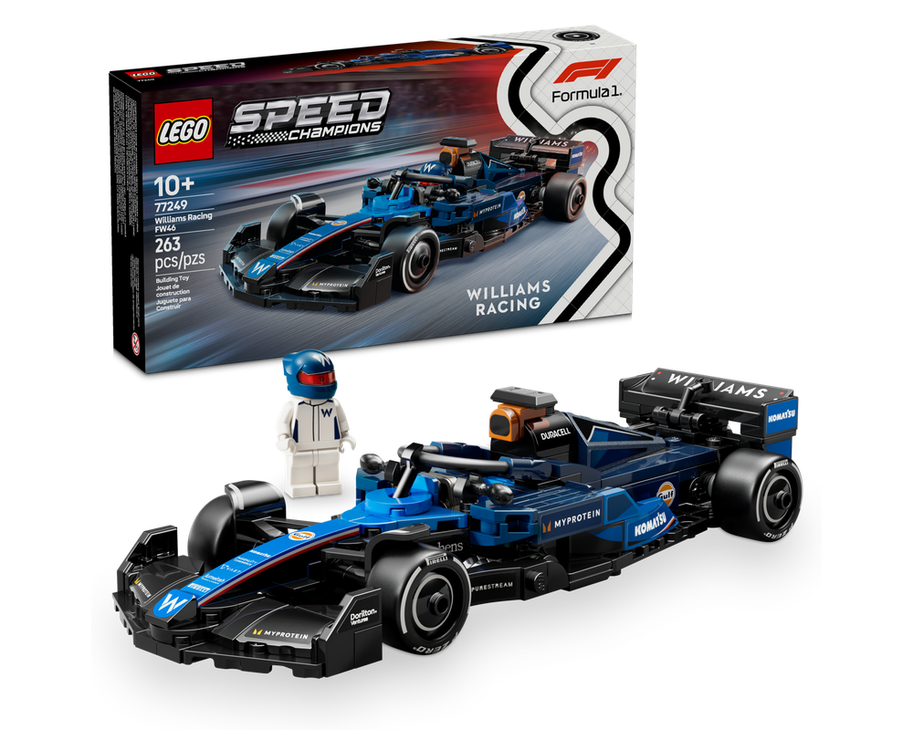 Lego 77249 Williams Racing FW46 F1 Race Car