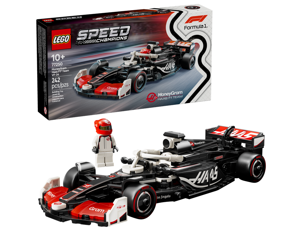 Lego 77250 MoneyGram Haas F1 Team VF-24 Race Car