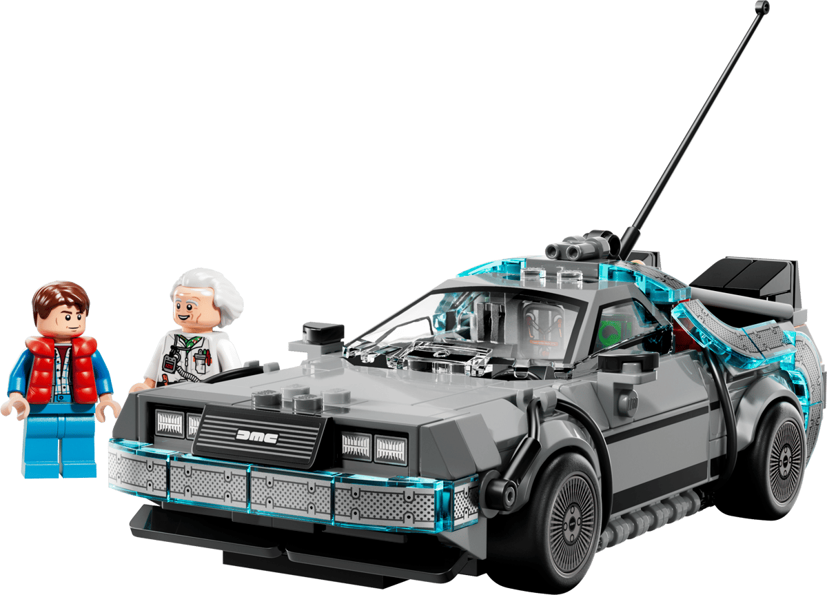 Lego Speed Champions Time Machine from Back to the Future 77256
