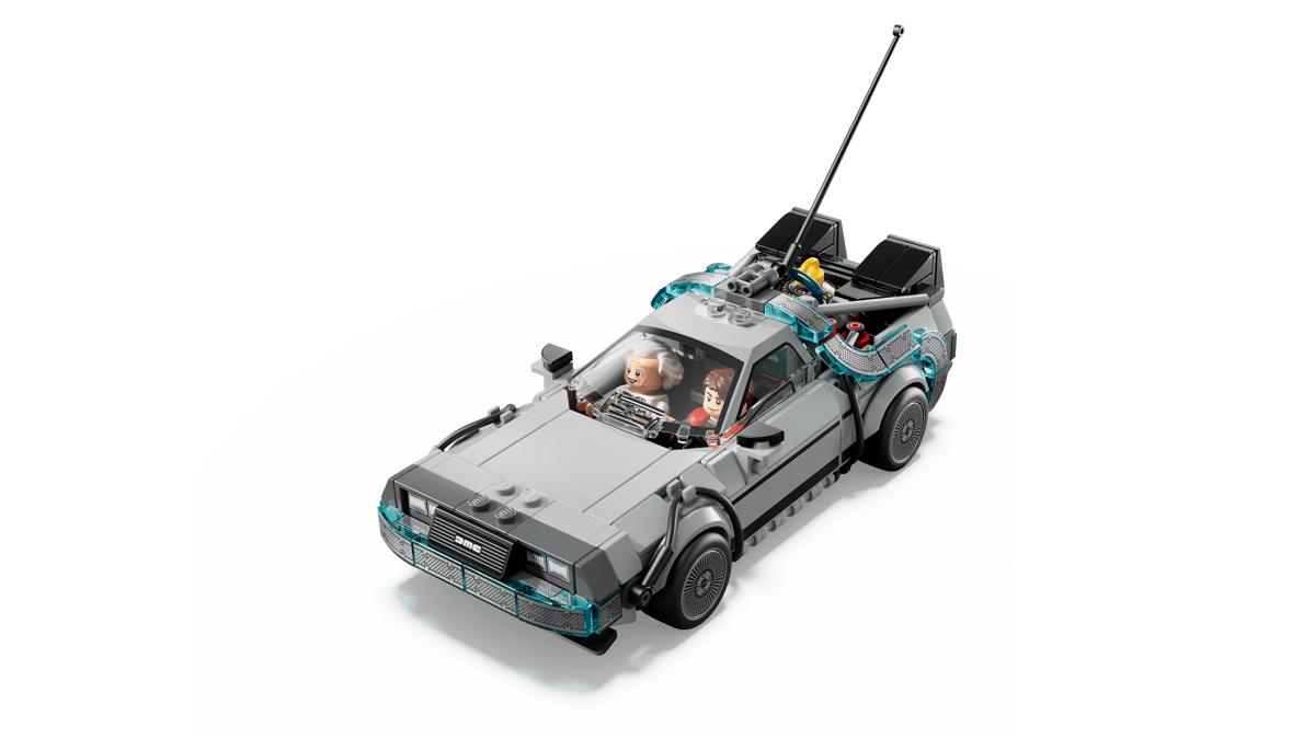 Lego Speed Champions Time Machine from Back to the Future 77256