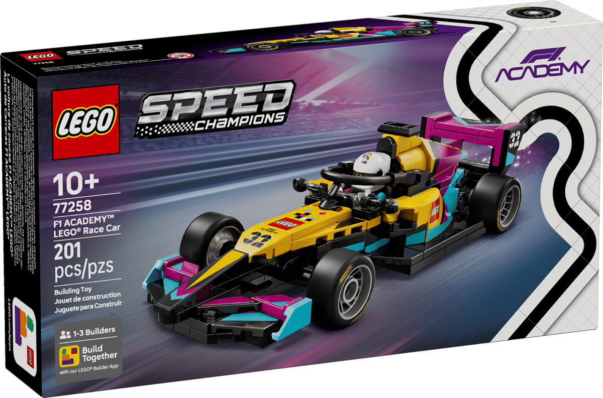 Lego Speed Champions F1 ACADEMY™ LEGO® Race Car 77258 Pre-Order