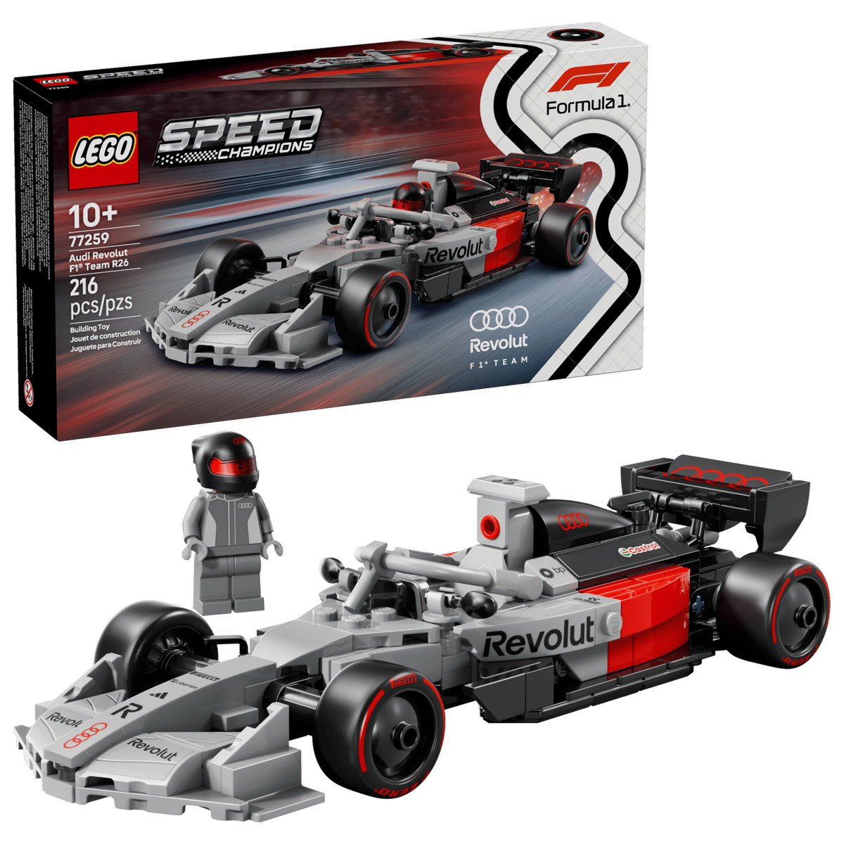 Lego Speed Champions Audi Revolut F1 Team R26 77259