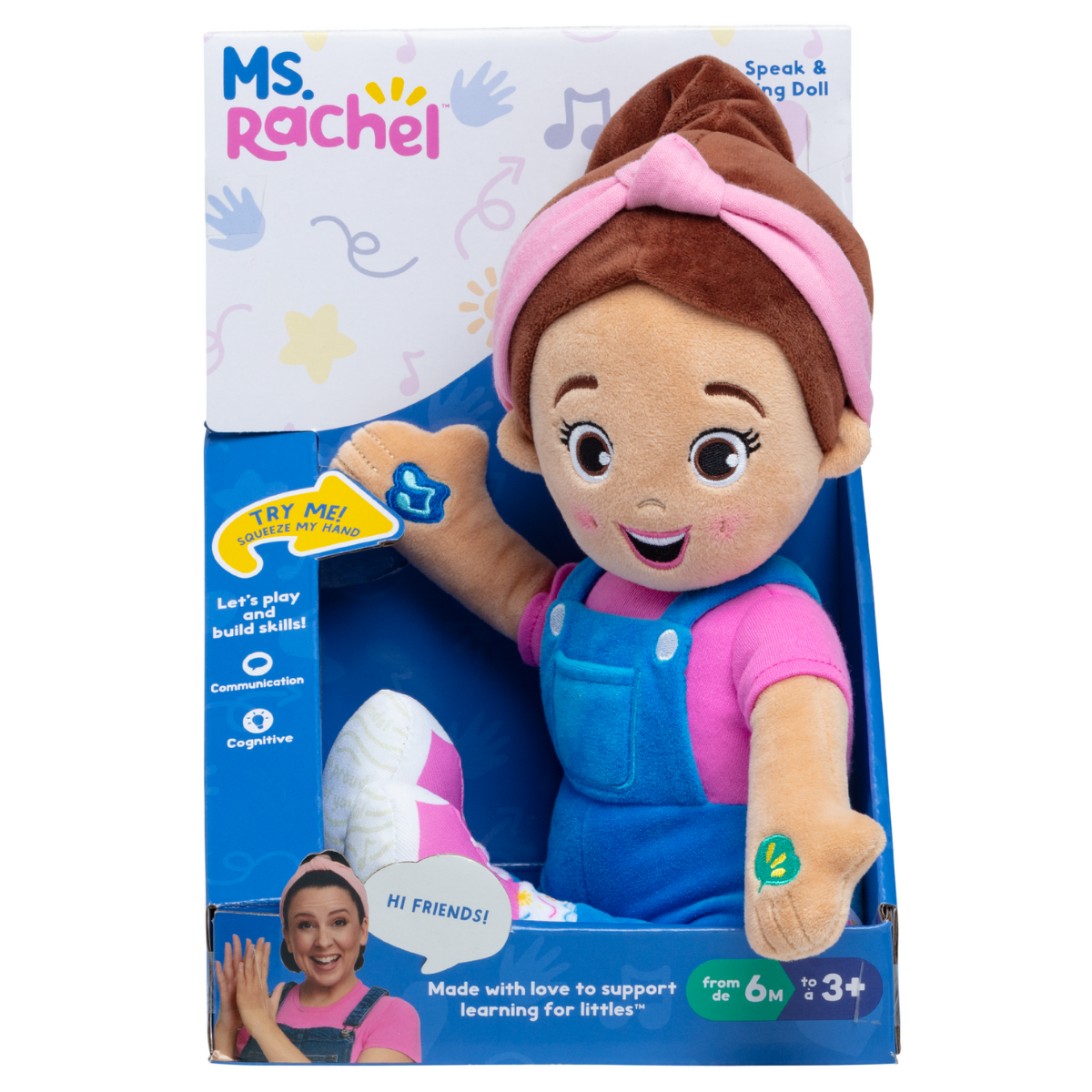 Melissa & Doug Ms. Rachel Speak & Sing Doll (6072297)