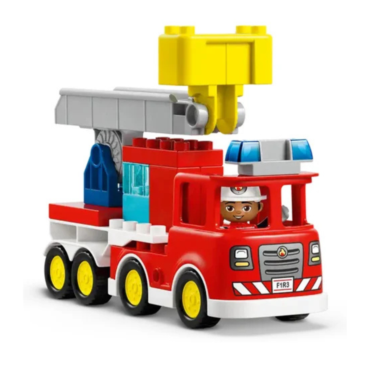 Lego Duplo Town Fire Truck with Hose and Firefighter (10473)