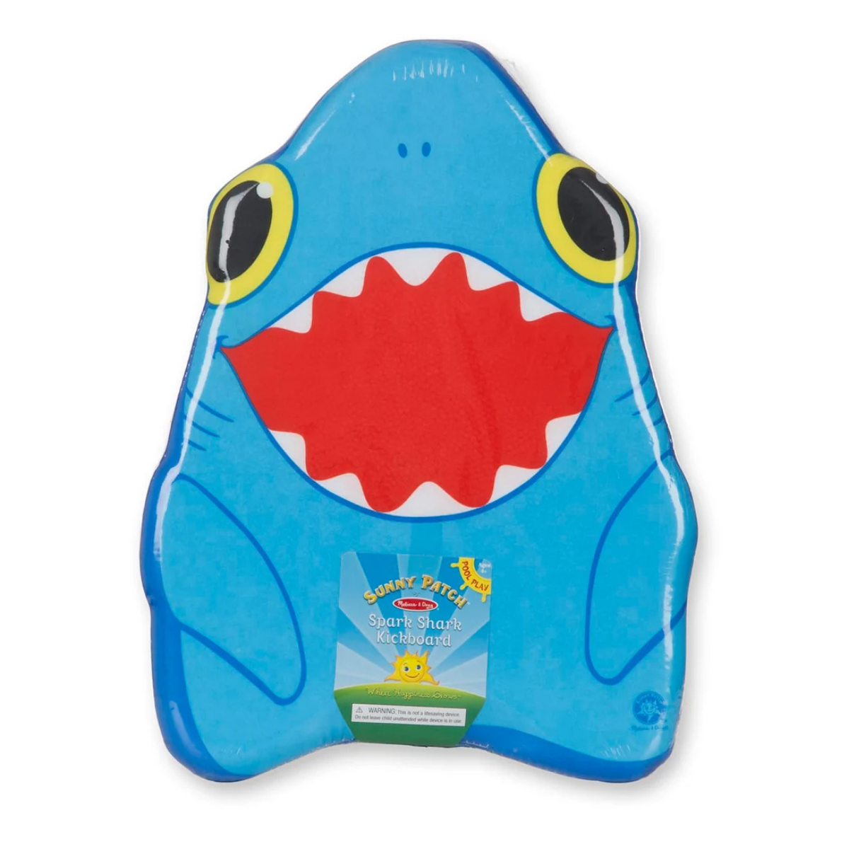 Melissa & Doug Spark Shark Kickboard Pool Toy (6650)