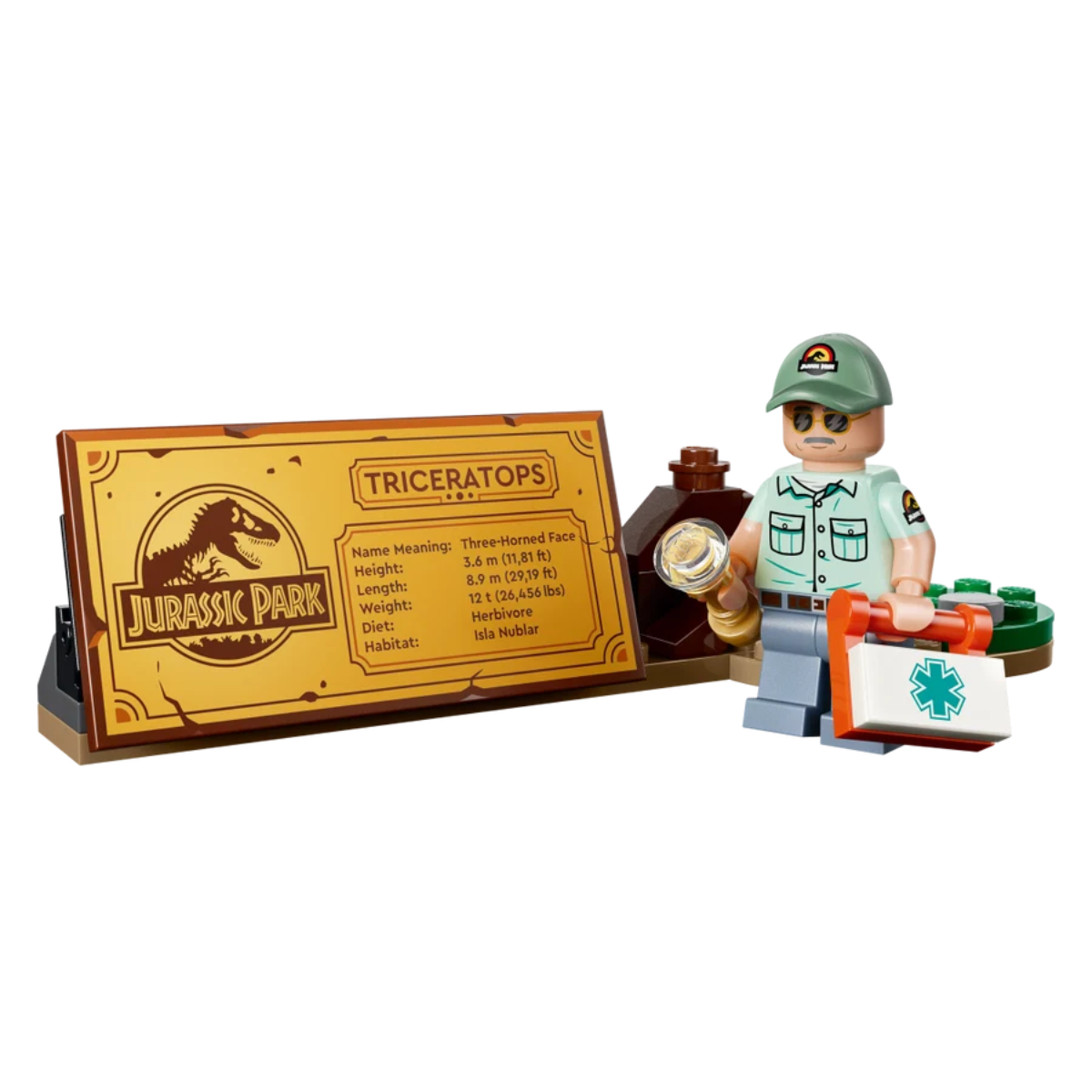 Lego Jurassic World Dinosaur Fossils: Triceratops (77985)
