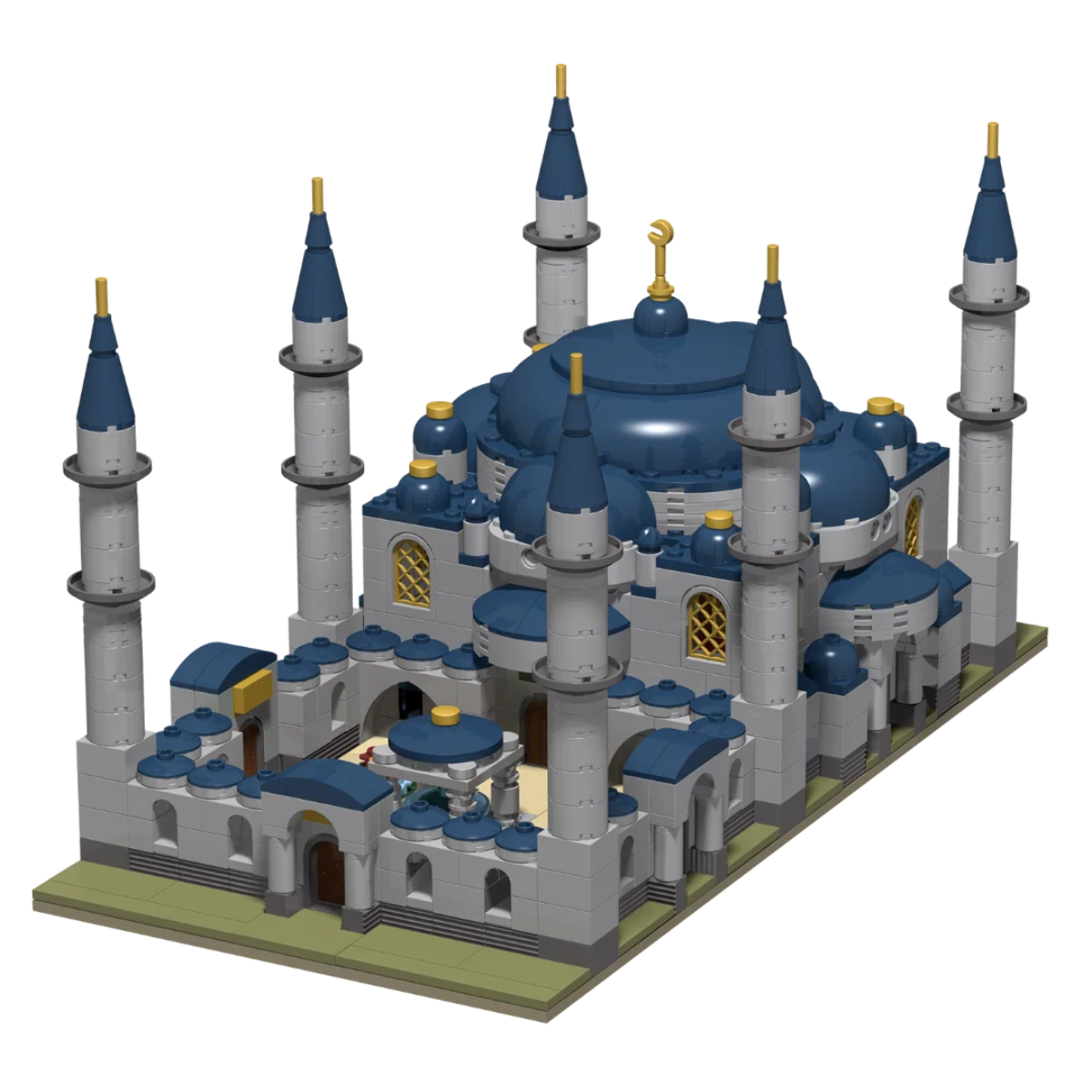 Deen Blocks Blue Mosque