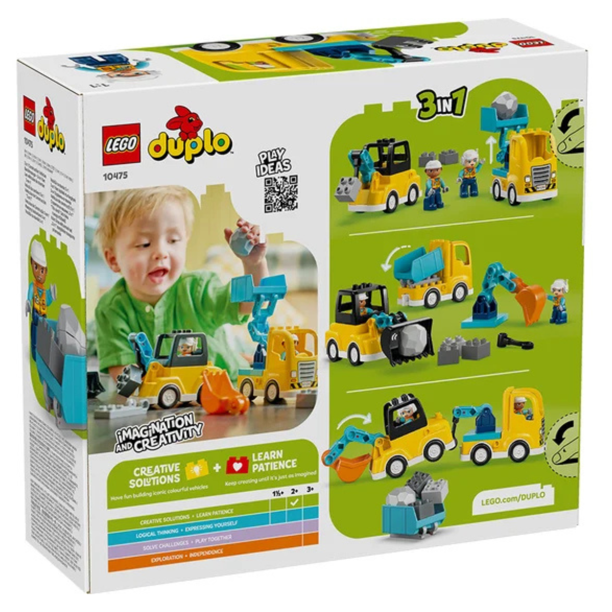 Lego Duplo 3 in 1 Construction Vehicles (10475)