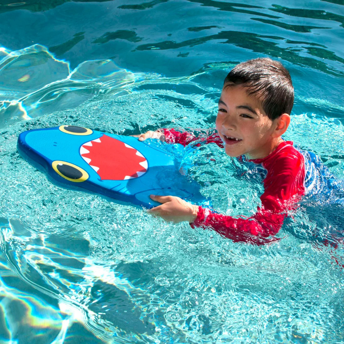 Melissa & Doug Spark Shark Kickboard Pool Toy (6650)