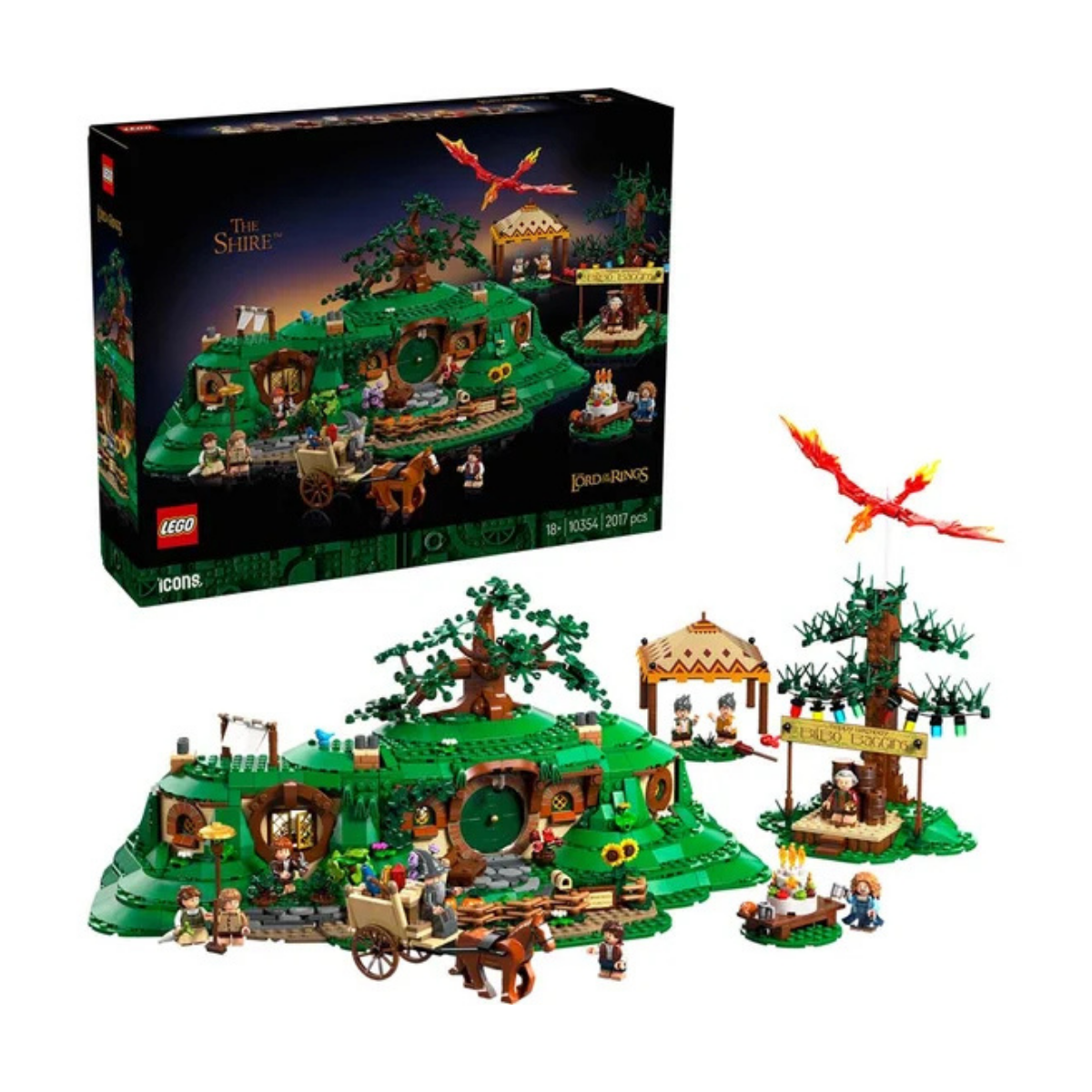 Lego Icons The Lord of the Rings: The Shire (10354)