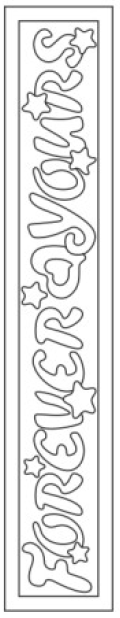 SandArt Individual Bookmarks (Large) (210mm x 37.5mm)