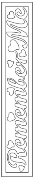 SandArt Individual Bookmarks (Large) (210mm x 37.5mm)